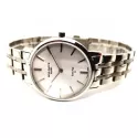 ZENO-WATCH BASEL Bauhaus Damenuhr Quartz Edelstahl silber