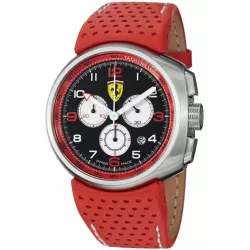 FERRARI Fast Lap Chronograph Quartzuhr rot schwarz