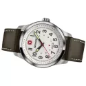 WENGER Terragraph Edelstahl Herrenuhr mit Datum weiss