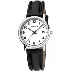 M-WATCH Timeless 35 Schweizer Quartzuhr Stahl