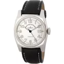 ZENO-WATCH BASEL Retro Carr Automatik Uhr silbergrau