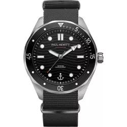 PAUL HEWITT Ocean Diver Solar Taucheruhr Nato schwarz