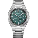 CITIZEN Zenshin Small Second Automatik Titanuhr grün