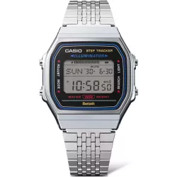 CASIO Vintage LCD Vintage Iconic Connect silber