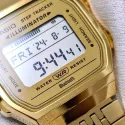 CASIO Vintage LCD Vintage Iconic Connect gold