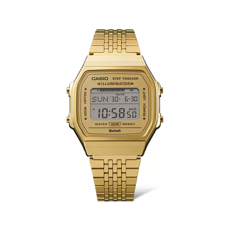 CASIO Vintage LCD Vintage Iconic Connect gold