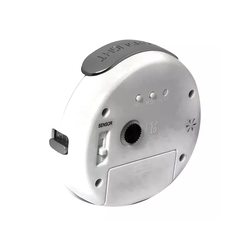 ATLANTA Lichtsensor Funkwecker Silent weiss