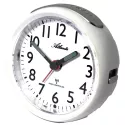 ATLANTA Lichtsensor Funkwecker Silent weiss