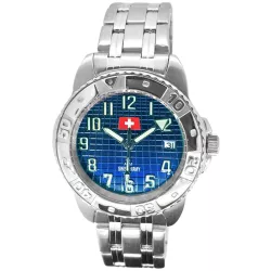 SWISS ARMY Sporty Quartzuhr blau