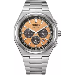 CITIZEN Zenshin Solar Chronograph Titan kupfer