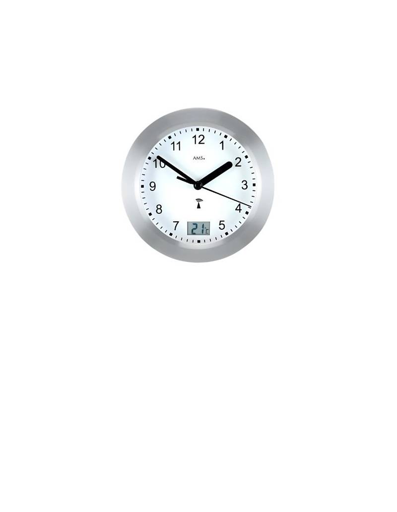 funk wanduhr analog mit temperatur