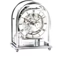 KIENINGER Arc Skelett mechanische Tischuhr mit 3 Melodien silber