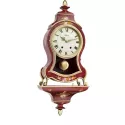 ELUXA Neuenburger Pendule Louis XVI Email mechanisch 58cm