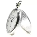 8 Tage Taschenuhr Handaufzug ZENO Sterling Silber Zahlen