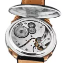 ZENO-WATCH BASEL Retro Nidor Silberuhr mit altem 8-Tage-Uhrwerk