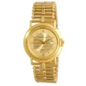 CATENA Othello Flatline flache Quartz Armbanduhr gold