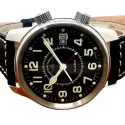 ZENO-WATCH BASEL Pilot Classic Alarm Automatik Fliegeruhr limitiert
