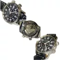 ZENO-WATCH BASEL Pilot Classic Alarm Automatik Fliegeruhr limitiert