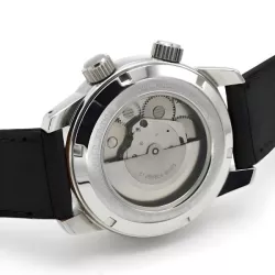 ZENO-WATCH BASEL Pilot Classic Alarm Automatik Fliegeruhr limitiert