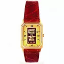 CATENA Lingot d'or Quartzuhr mit 1g Goldbarren champagne