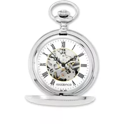 Klassik Taschenuhr Handaufzug Residence Skelett
