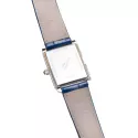 Aerowatch Damenuhr Intuition mini römische Zahlen Edelstahl blau