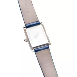 Aerowatch Damenuhr Intuition mini römische Zahlen Edelstahl blau