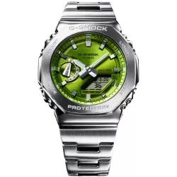 G-SHOCK Analog-Digitaluhr CasiOak Classic G-Steel grün