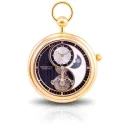 Automatik Taschenuhr Residence Yin Yang Sichtunruh Tag  Nacht gold