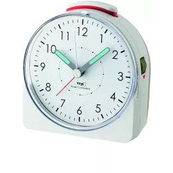 TFA Sunrise Funkwecker Sweep Silent weiss