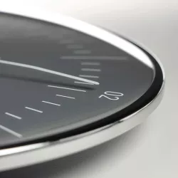 STERNGLAS Naos 30 Funk-Wanduhr grau