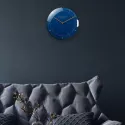 STERNGLAS Naos 30 Funk-Wanduhr blau