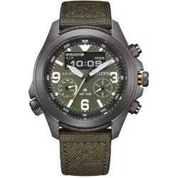 CITIZEN Combination Promaster Digianalog Solar oliv