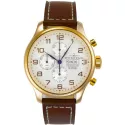 ZENO-WATCH BASEL Retro Oversized XL Chronograph vergoldet