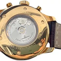 ZENO-WATCH BASEL Retro Oversized XL Chronograph vergoldet