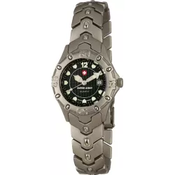 SWISS ARMY Titan Quartzuhr klein schwarz