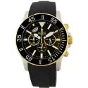 RENDEX Titan Chronograph Quartzuhr bicolor