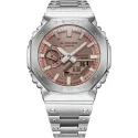 G-SHOCK Analog-Digitaluhr CasiOak Steel Carbon Core Solar kupfer