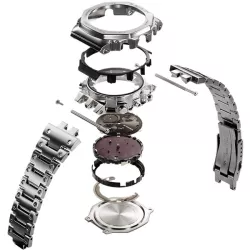 G-SHOCK Chronograph CasiOak Steel Carbon Core Solar