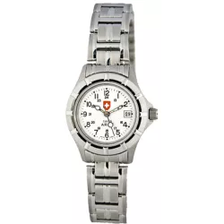 SWISS ARMY Team Quartzuhr klein weiss