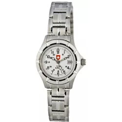 SWISS ARMY Team Quartzuhr klein grau
