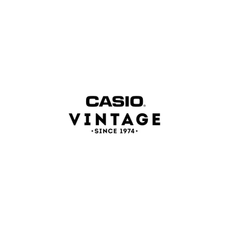 CASIO Vintage LCD Vintage Iconic Connect schwarz