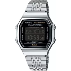 CASIO Vintage LCD Vintage Iconic Connect schwarz