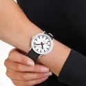 MONDAINE Automatic 41 Bahnhofsuhr Automatik
