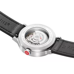 MONDAINE Automatic 41 Bahnhofsuhr Automatik