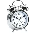 ATLANTA Glockenwecker Sweep Silent mit Licht 12.5cm