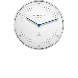STERNGLAS Naos 30 Funk-Wanduhr weiss