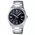CASIO Analog Retro 38mm Quartzuhr schwarz