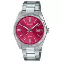 CASIO Analog Retro 38mm Quartzuhr rot