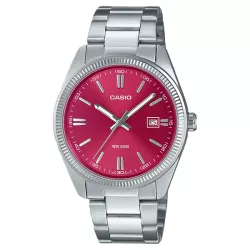 CASIO Analog Retro 38mm Quartzuhr rot